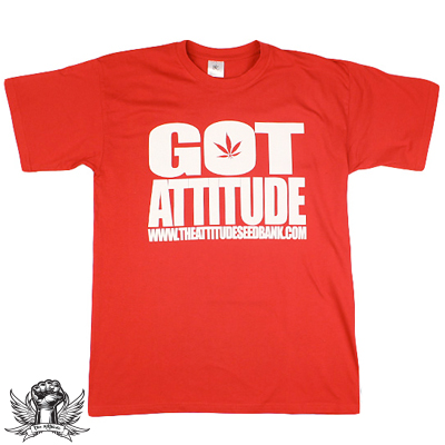 The Attitude Seedbank Got Attitude T Shirt Red
