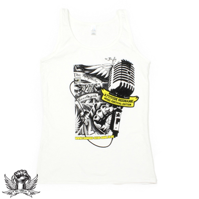 The Attitude Seedbank Ladies Microphone Festival Vest Top