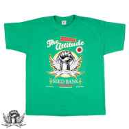 The Attitude Seedbank Cannabis Cup 2010 T Shirt Green