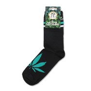 The Attitude Seedbank Logo Socks Black