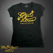 Greenhouse Logo Female T-Shirt Black (BTT8)