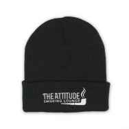 The Attitude Smoking Lounge Cuff Beanie Black