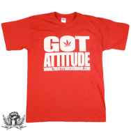 The Attitude Seedbank Got Attitude T Shirt Red