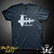 Greenhouse Dutch Mulini Washed Navy Blue T-Shirt (ATS023)