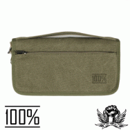 100% Travel Wallet Khaki OP1004