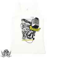 The Attitude Seedbank Ladies Microphone Festival Vest Top