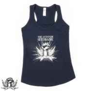 The Attitude Seedbank Ladies Racer Back Vest Navy