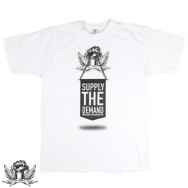 The Attitude SeedBank Supply The Demand T Shirt White