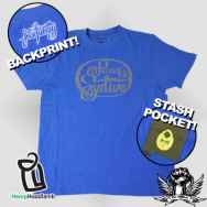Pure Sativa Logo T-Shirt (Blue)